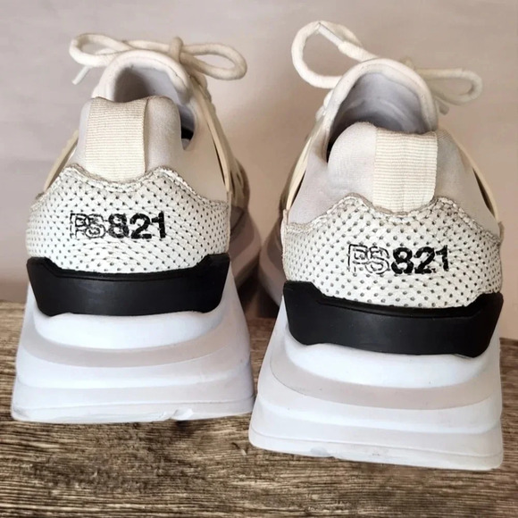 || PS821 || Bolt Patchwork neoprene tennis shoes - Picture 4 of 12